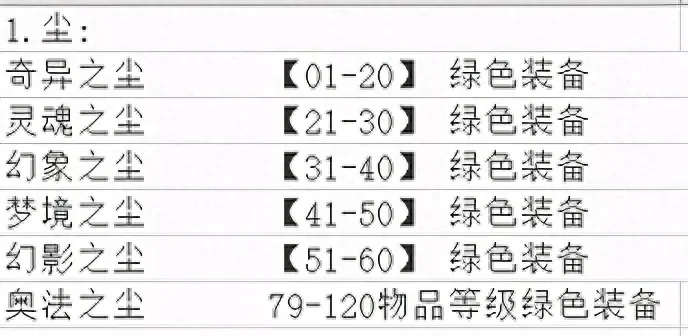 奥法之尘分解什么最多　奥法之尘怎么得到