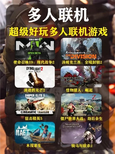 热门联机游戏推荐：精选单机联机佳作