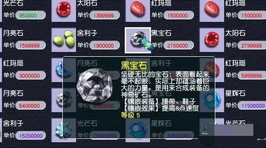 梦幻西游商人攻略：高销量宝石与高级宝图倒卖赚钱秘籍