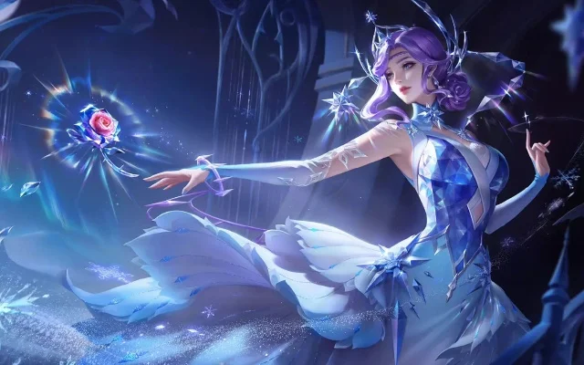 王者荣耀：甄姬冰雪圆舞曲皮肤特性升级及周年限定皮肤解析