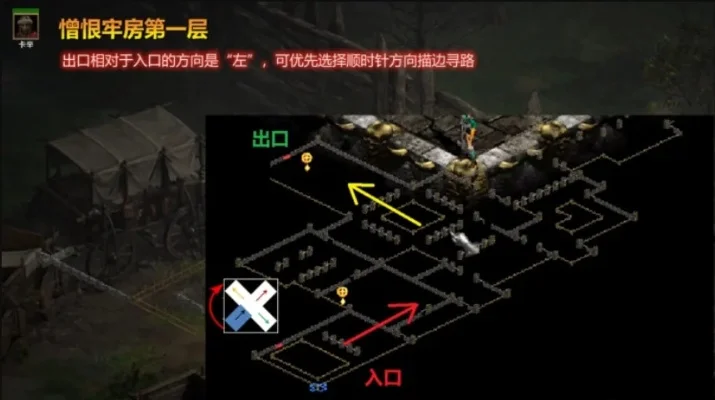 暗黑破坏神2内侧回廊攻略：军营任务+地图工具高效通关
