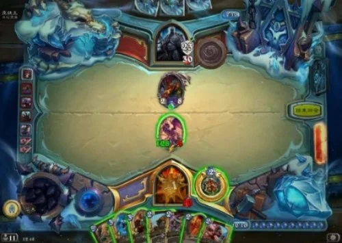 炉石传说巫妖王攻略：BUG、青玉德、火妖法不同打法策略